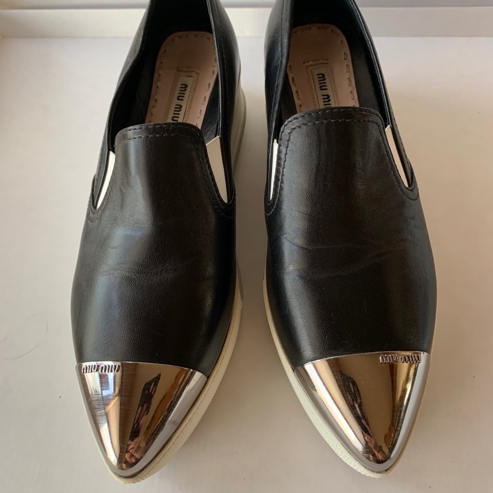 Miu Miu platform sneakers size 37.5
